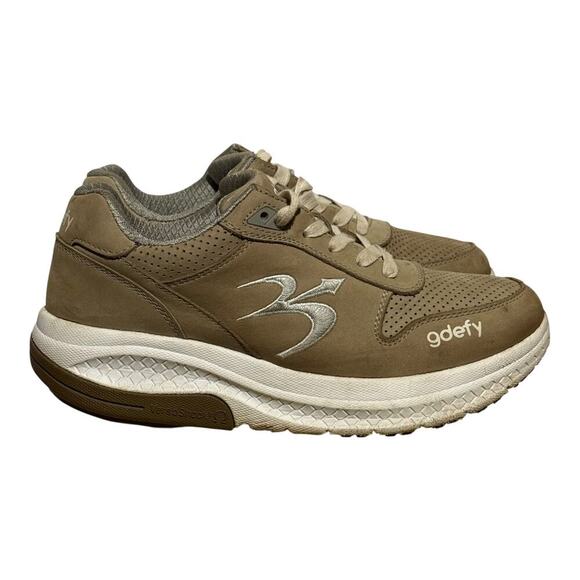 Gravity Defyer GDEFY TB9023FWG-M Walking Shoes Men's 10 W Leather Orthopedic - Picture 1 of 8